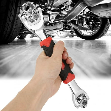 

Gupbes Ratchet Wrench Casing Wrench Multifunctional For Repair Works
