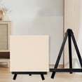 thumbnail image 5 of Wood Display Easel Tabletop Tripod Stand Handmade Artist Easel for Oil Painting Canvas Small Wooden Easel for Desk Mini Display Stand for Artwork Photo Frame and Decor, 5 of 10