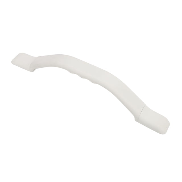 Trailer Door Assist Bar, RV Door Grab Handle Wearproof Convenient Modern Style Nylon for Home Use Milky White,Black