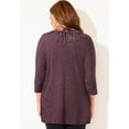 thumbnail image 2 of Catherines Women's Plus Size Impossibly Soft Tunic & Scarf Duet, 2 of 5