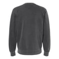 thumbnail image 2 of Independent Trading PRM3500 Unisex Midweight Pigment Dyed Crew Neck-Pigment Black-2X, 2 of 4