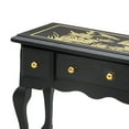 thumbnail image 4 of Mesa de madera de en miniatura con 3 cajones Muebles de escena de vida 1:12 Adornos, 4 of 4