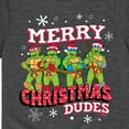 thumbnail image 3 of Teenage Muntant Ninja Turtle - Merry Christmas Dude - Toddler And Youth Short Sleeve Graphic T-Shirt, 3 of 5