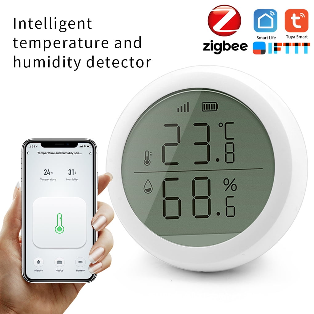 Temperature Humidity Meter TA668 0°~ 50°C Hygrometer Thermometer Digital Display Temperature Humidity Meter for Office,Home,Warehouse,Indoor and Outdoor 