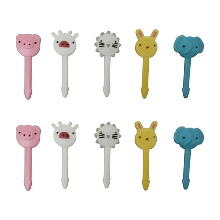 

Animal Selection Children s Cartoon Fruit Toothpicks Lovely Children s Lunch Accessories for Lunch Boxes Interesting Children s forks