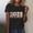 Fan Jersey-A1Black, variant on Women's Soccer Jersey USA MEX CA Short Sleeve Crewneck Graphic Tee Football Tournament Fan Top for Sports Party Vacation Game Day Red XL