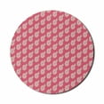 thumbnail image 1 of East Mouse Pad for Computers, Pinkish Traditional Ornaments Japanese Flowers in Repeating Design Abstract Art, Round Non-Slip Thick Rubber Modern Gaming Mousepad, 8" Round, Multicolor, by Ambesonne, 1 of 2