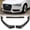 Matt Black, variant on Stay Tuned Performance Front Bumper Splitter Spoiler Lip For 2013-2016 Audi A4 Quattro Painted Black