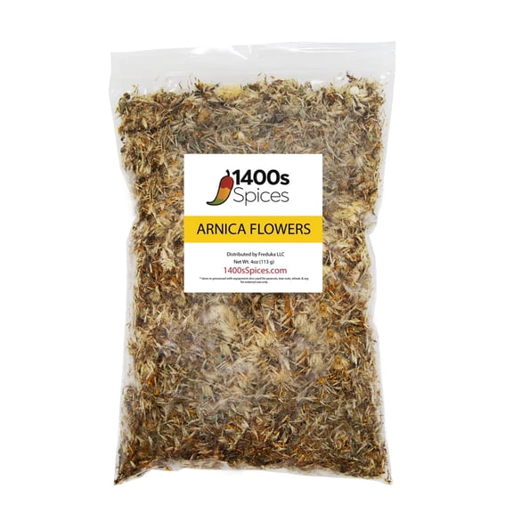 1400s Spices Arnica Flowers Dried Leaves Herbal Tea 4oz