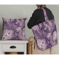 thumbnail image 5 of Soimoi Velvet Purple Fabric By the Yard - 54 Inch Wide - Texture Elegance Fabric - Nature-Inspired and Whimsical Patterns for Apparel and Home Decor Printed Fabric, 5 of 6