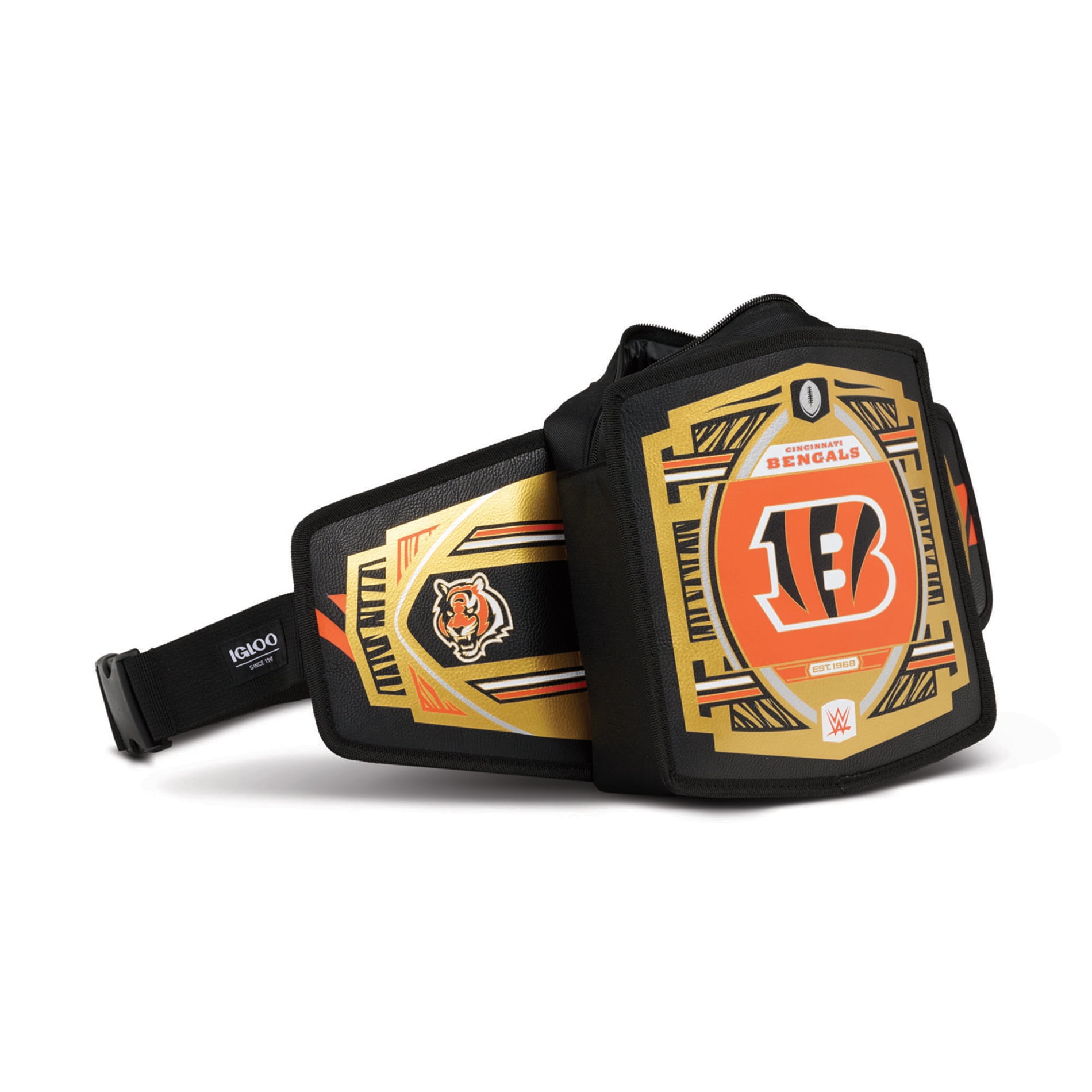 IGLOO  Cincinnati Bengals WWE Legacy Belt Cooler