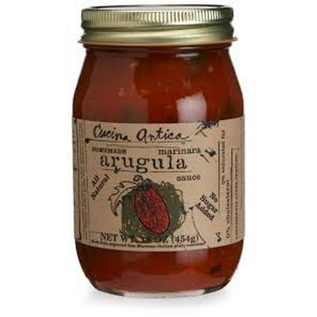 Cucina Antica Garlic Marinara - Cucina Antica Arugula Marinara Cooking Sauce - Case of 12 - 16 FL oz.