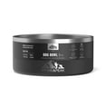 thumbnail image 4 of Hydrapeak Dog Bowl; Non Slip Stainless Steel; Water and Food Dish; Large Sized and Small Dogs; 32oz 64oz; Multiple Sizes | 8 Cup | Black, 4 of 6