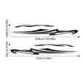 thumbnail image 3 of Personalizes Campers Side Body Stripes Sticker Easy to Apply Vinyls Decal Stickers Decorative for Trailer Motorhomes, 3 of 8