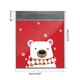 thumbnail image 3 of 100PCS Cute Christmas Cookie Bags Clear Candy Gift Bags Cartoon Goodie Bags Cookie Snack Bag Packaging Cookie Supplies, 3 of 5