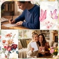 thumbnail image 7 of sixwipe 92 Pcs Watercolor Stationery Set with Envelopes, Lined with Adhesive Seal, Floral Butterfly Pattern, Multicolor, 7 of 7