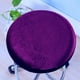 thumbnail image 5 of Funda para taburete de bar, tejido de lujo, antiarrugas, elástico, lavable y a prueba de polvo. Violeta, 5 of 9