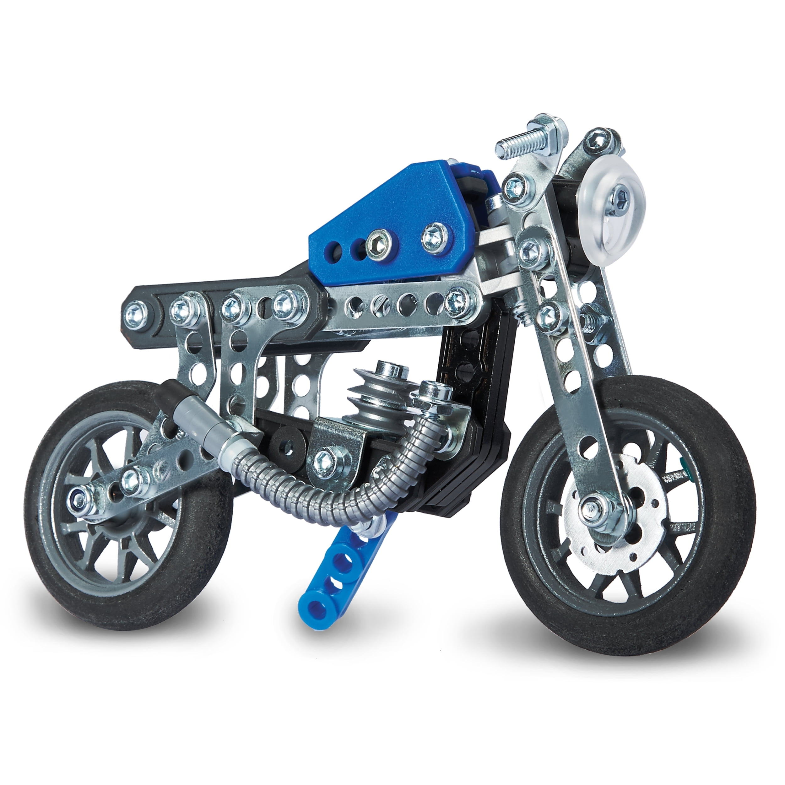 Meccano by Erector, 5 in 1 Model Building Set - Motorcycles, STEM