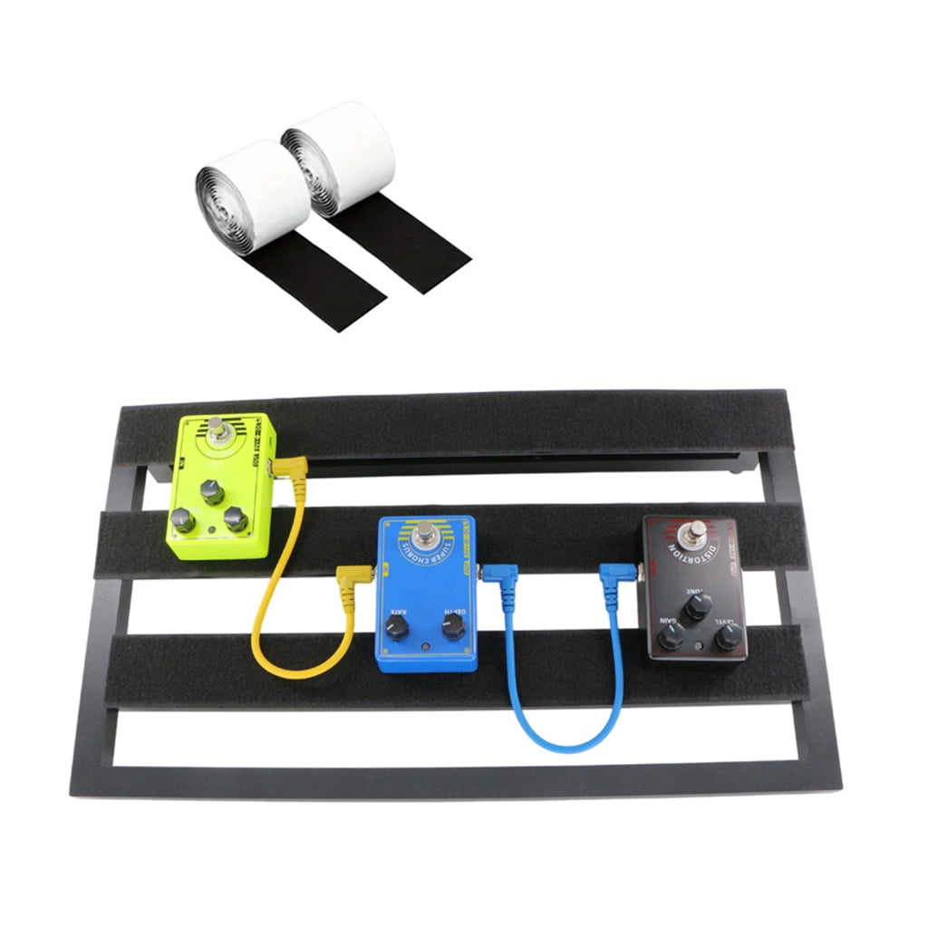 Nonslip Effect Track Board Metal Guitar Effect Pedal Board Stable Practical Effects Bracket for Musical Instrument