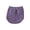 Purple, variant on Toe Socks Womens for Mules, Half Socks Toe Topper Covers No Show Invisible Non- Liners for Clogs Black
