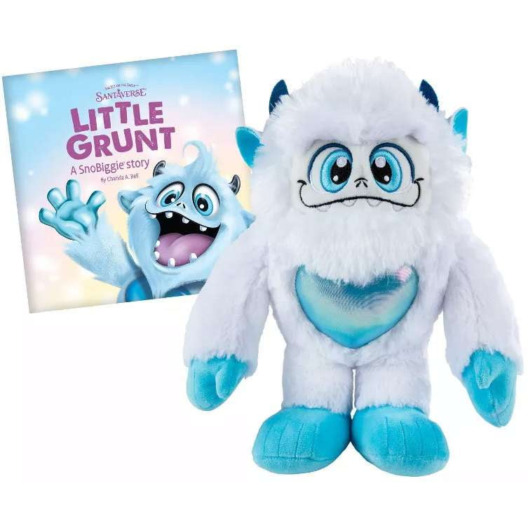 The Elf on the Shelf SnoBiggie Little Grunt – Yeti Plush and