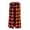 Orange, variant on Tqcoqu Women's Hooded Buffalo Plaid Sleeveless Vest,Drawstring Mid-Length Button Down Casual Layering Waistcoat Jacket