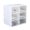Light Pink, variant on Soumake Transparent Stackable Dustproof Type Shoes Storage Container Home Decor