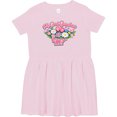 thumbnail image 3 of Inktastic Great Grandma Loves Me Girls Toddler Dress, 3 of 5