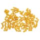 thumbnail image 2 of 100pcs Dreadlocks Mentales para El Cabello Clip de Brazalete de Ajustable para El Cabello Oro, 2 of 9