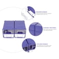 thumbnail image 4 of 4 Pcs Boîtes de Rangement pour Outils Gadgets en Plastique Type Tiroir Empilables, 4 of 8