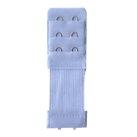 Grofry Bra Extender 3 Rows 2 Hooks Adjustable Universal Brassiere Band Extension Straps for Women White
