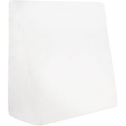 Poly-Cotton Zippered Pillow Protector - Wedge Pillow Cover - Protects from Dirt, Dust, and Debris - Single Unit