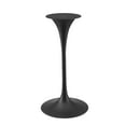 thumbnail image 4 of Bar Table, Round, Wood, Metal Steel, Black Dark Brown, Modern Contemporary Urban Design, Bar Pub Cafe Bistro Hotel Restaurant Hospitality, 4 of 6