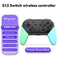 thumbnail image 2 of S12 Inalámbrico Bluetooth Dazzle Grip para Switch Android Ios Móvil PC Computadora Portátil Universal Gamepad Sin NFC,B, 2 of 10