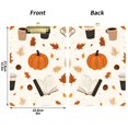 thumbnail image 5 of FORMRS Acrylic Clipboard with Low Profile Clip Standard A4 Letter Size, 12.5" x 9", Hand Drawn Pumpkin, 5 of 8