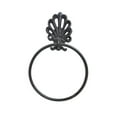 thumbnail image 3 of OUNONA Vintage American Wrought Iron Bathroom Towel Ring Solid Stainless Steel Towel Mount Bathroom Accessories, 3 of 8
