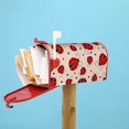 thumbnail image 6 of Naloa Red Ladybug Mailbox Covers Magnetic Post Box Cover Post Letter Box Cover Garden Decor-21x18 in, 6 of 8