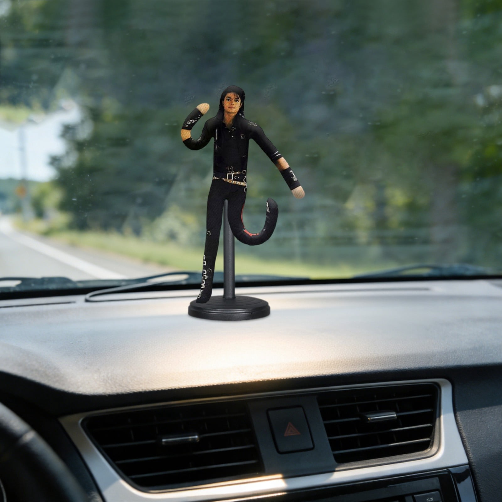 Michael 11" Bendable Plush Figure, Poseable Stuffed Doll Gift for M-J Fans