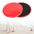 thumbnail image 6 of 2x Core Sliders for Working Out Dual Sided Gliding Discs Lightweight Gift Workout Equipment Strength Home Exercise Improve Balance Red, 6 of 8