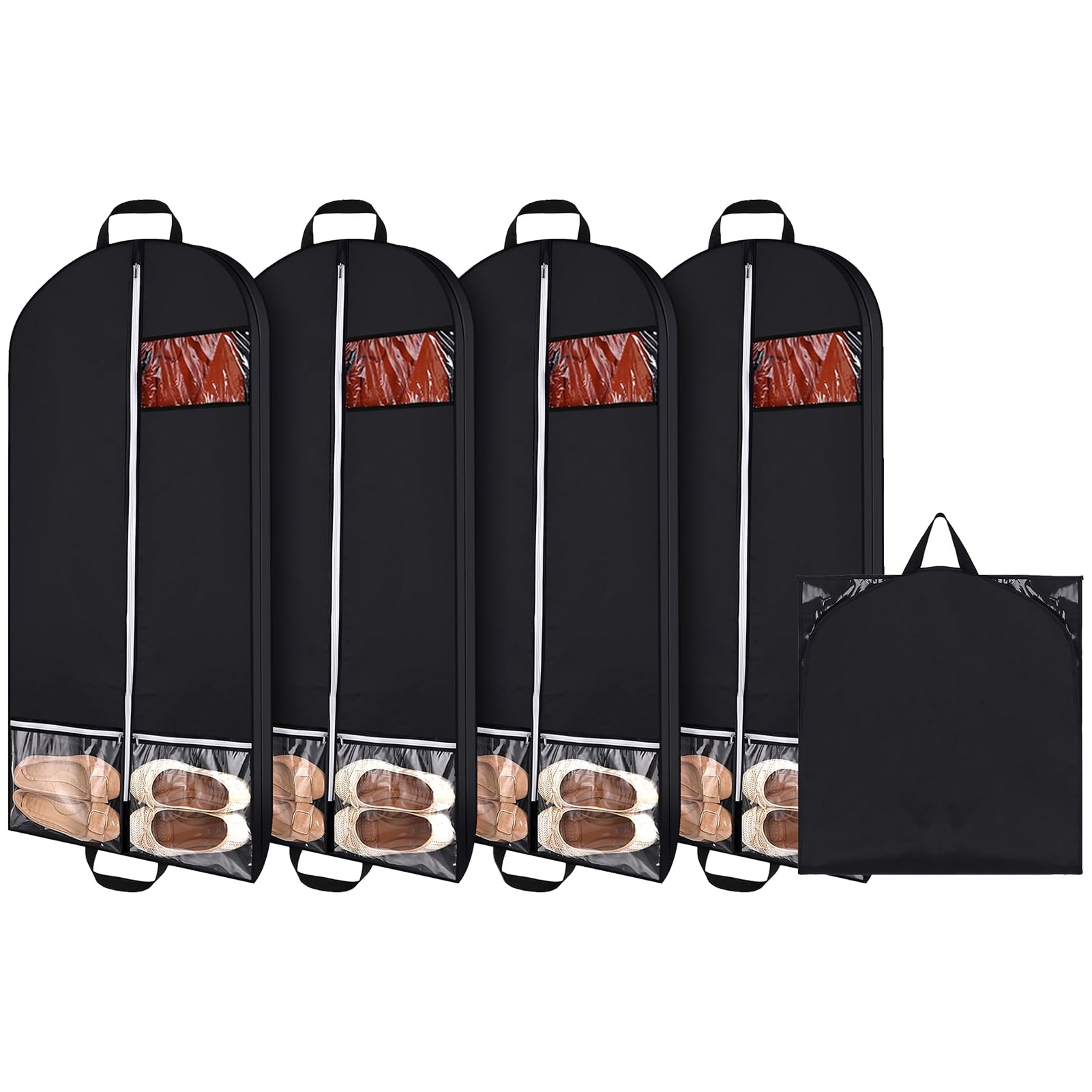 Abaima 4-Pack Travel Garment Bags 50 Inch