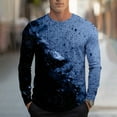 thumbnail image 1 of Blusas y camisas de manga larga con cuello redondo, moda casual para hombre, estampado deportivo, blusas de manga larga con cuello redondo, camisas para hombre, blusa de poliéster, 1 of 5
