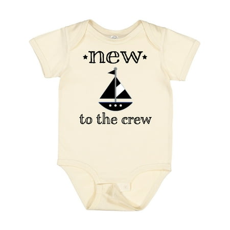 

Inktastic New to the Crew Newborn Gift Baby Boy or Baby Girl Bodysuit