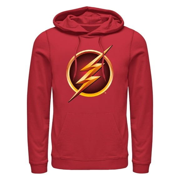 Men's The Flash Series Logo  Pull Over Hoodie