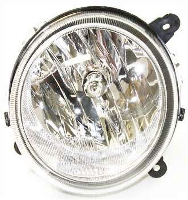 Headlight Compatible With 2007-2017 Jeep Patriot 2007-2010 Compass Left Driver Halogen With bulb(s) CAPA Certified