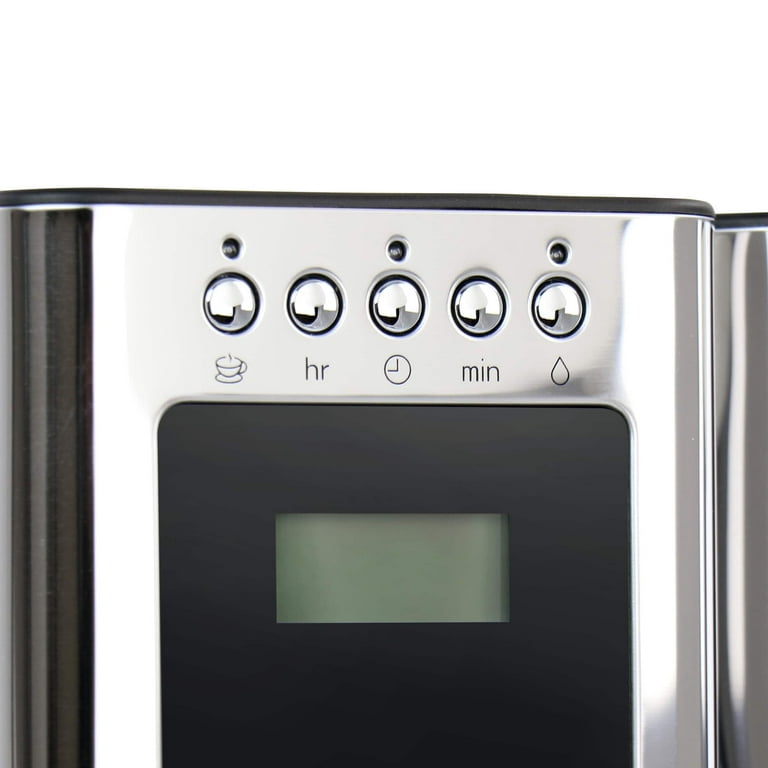 Russell Hobbs Modern Sleek Chrome Glass Coffeemaker - 8 Cup