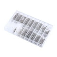 thumbnail image 4 of Micro Screws, Stainless Steel Watch Screws Small Tiny Screws Nut Washer Assortment Approx. 80g  For Clocks For Very Few Watches For Glasses, 4 of 8