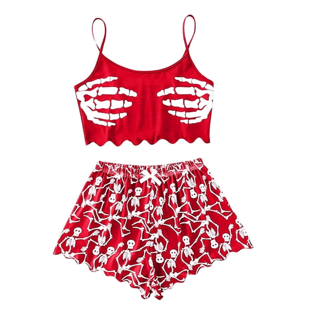 Shorts de Pyjama pour Femmes Ensemble de Maillot de Bain Shorts de Pyjama pour Femmes Hauts de Pyjama pour Femmes Grande Poitrine Bandeau Hauts de Pyjama pour Femmes Shorts de Compression pour la Natation