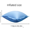 thumbnail image 2 of Heavy Duty Pool Pillows for Above Ground Pools 4X4Ft Winterizing Inflatable Air Pillow with 50Ft Rope and 4 Grommets, 2 of 5