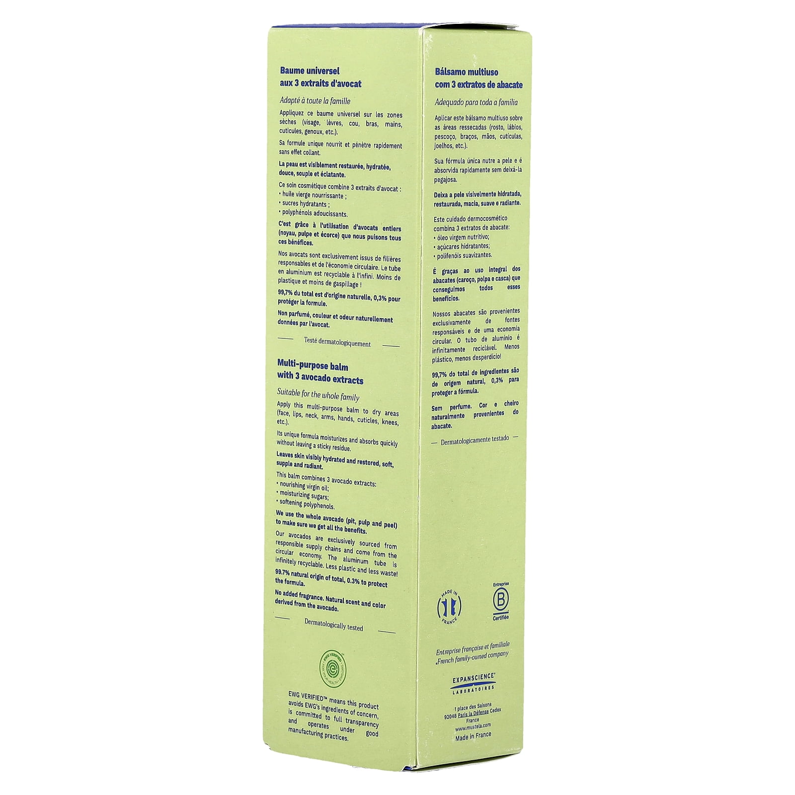 Mustela Multi-Purpose Balm, 2.53 fl oz (75 ml)