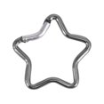 thumbnail image 1 of Mosquetón de aleación de aluminio con hebilla de escalada en forma de estrella para acampar, senderismo, viajes, 1 of 8